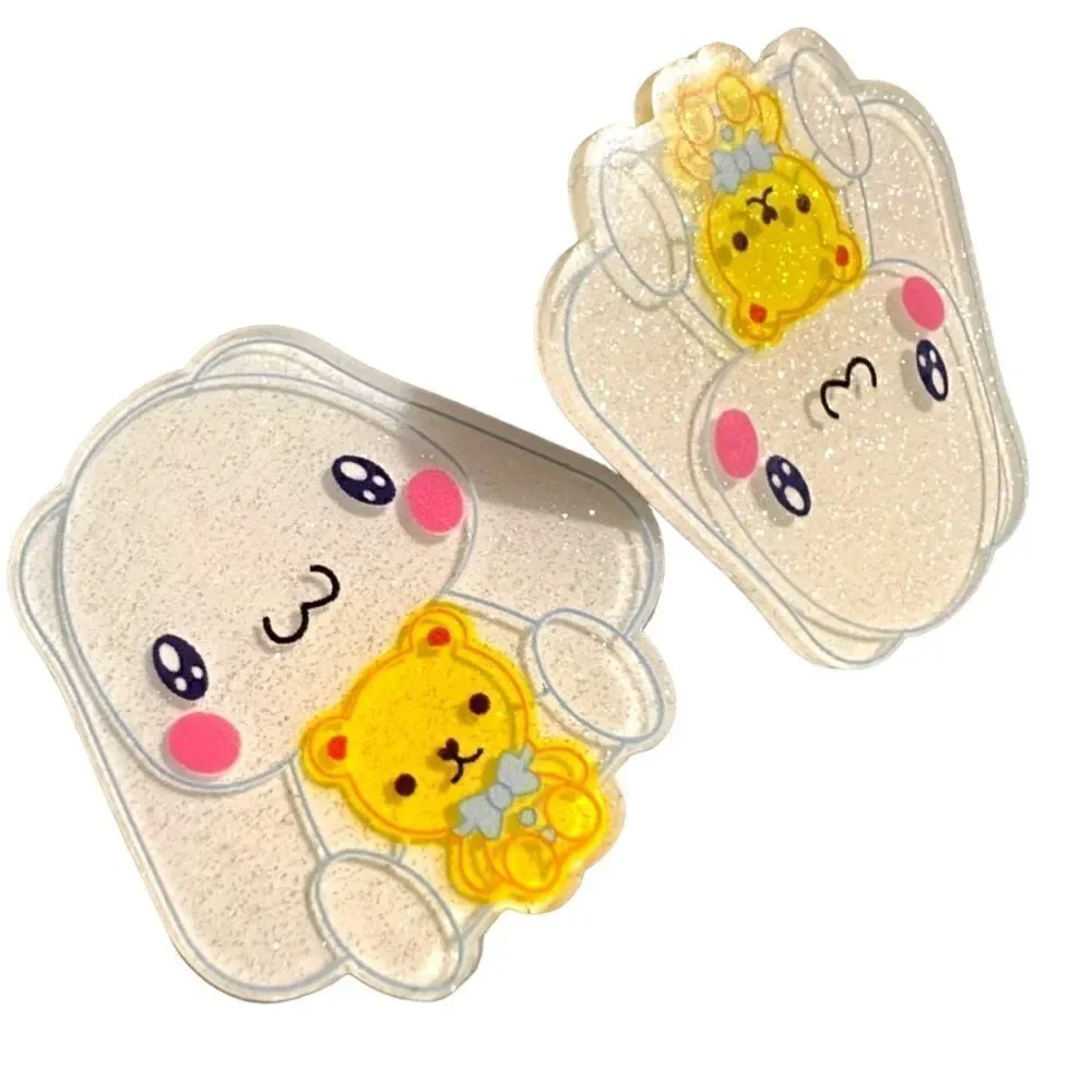 New Sanrio Kuromi Hair Accessories 2Pcs Hair Clip's